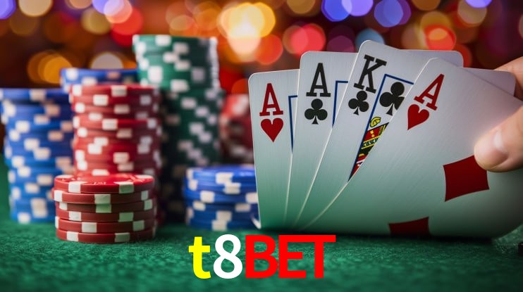 Jackpots e promoções na t8bet